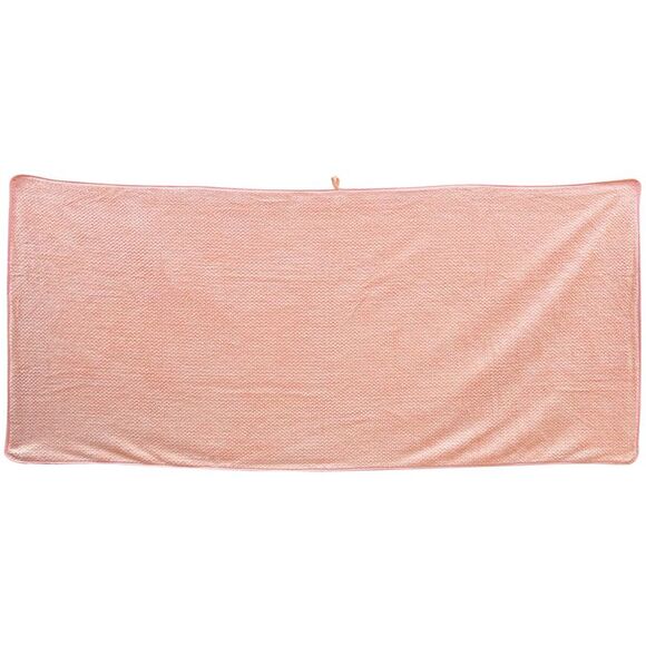 Smart Home Plush Pink Bath Towel, Hand Towel and Hair Turban Set, 3 Pieces - Picture 6 of 8